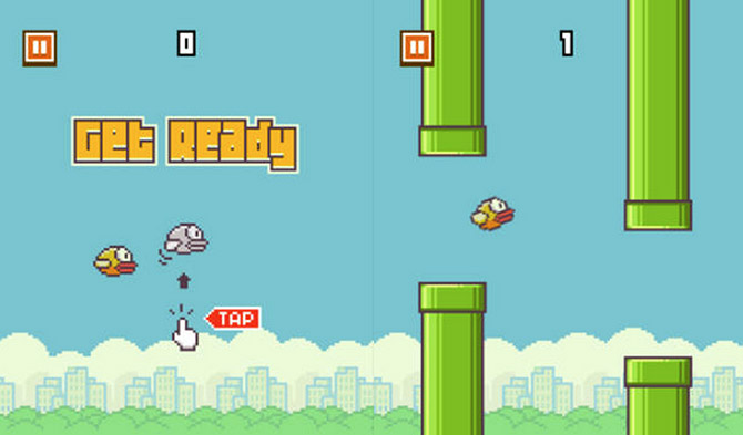 Te koop: iPhone met Flappy Bird