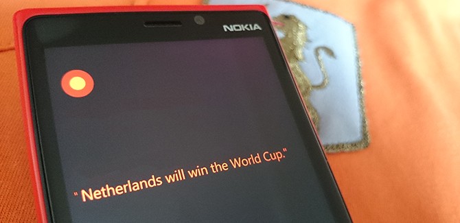 Ok Cortana: wie wint Nederland – Costa Rica?