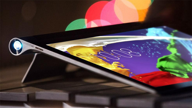 Lenovo’s Yoga tablet 2 Pro heeft ingebouwde projector