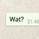 Een whatsappbericht