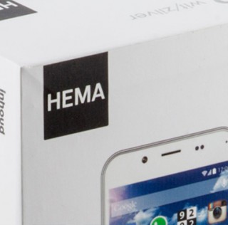 Hema voor de rechter voor het kopiëren van smartphones