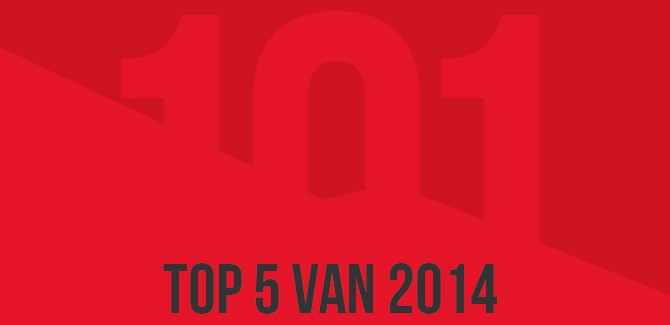 Draadbreuk top 101 van 2014: top 5