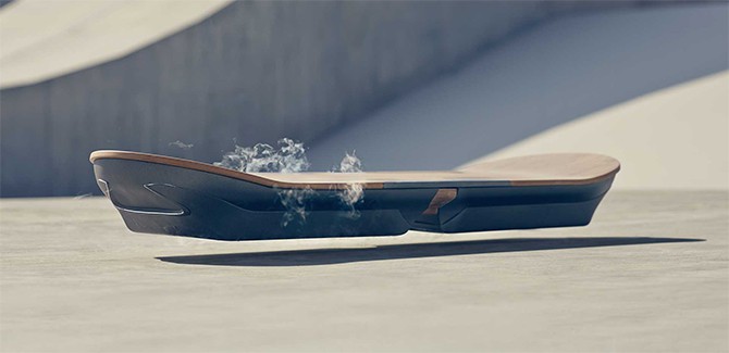 Lexus’ hoverboard is echt. En toch ook niet