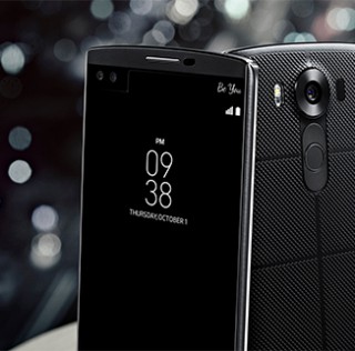 LG V10 getoond: smartphone ziet dubbel