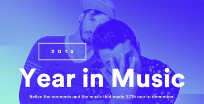 Spotify #yearinmusic 2015