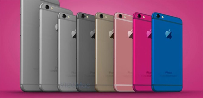 De wandelgangen met roze iPhone 5se, Galaxy S7 en Twitter