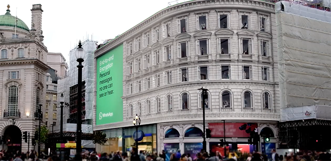 Piccadilly Circus WhatsApp