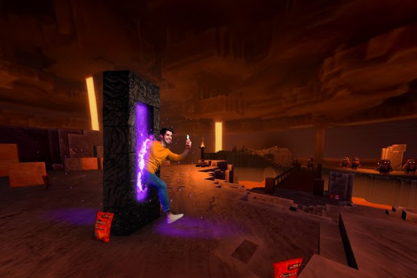 Minecraft-fans kunnen op 28 maart door een Mixed Reality portal stappen in Amsterdam