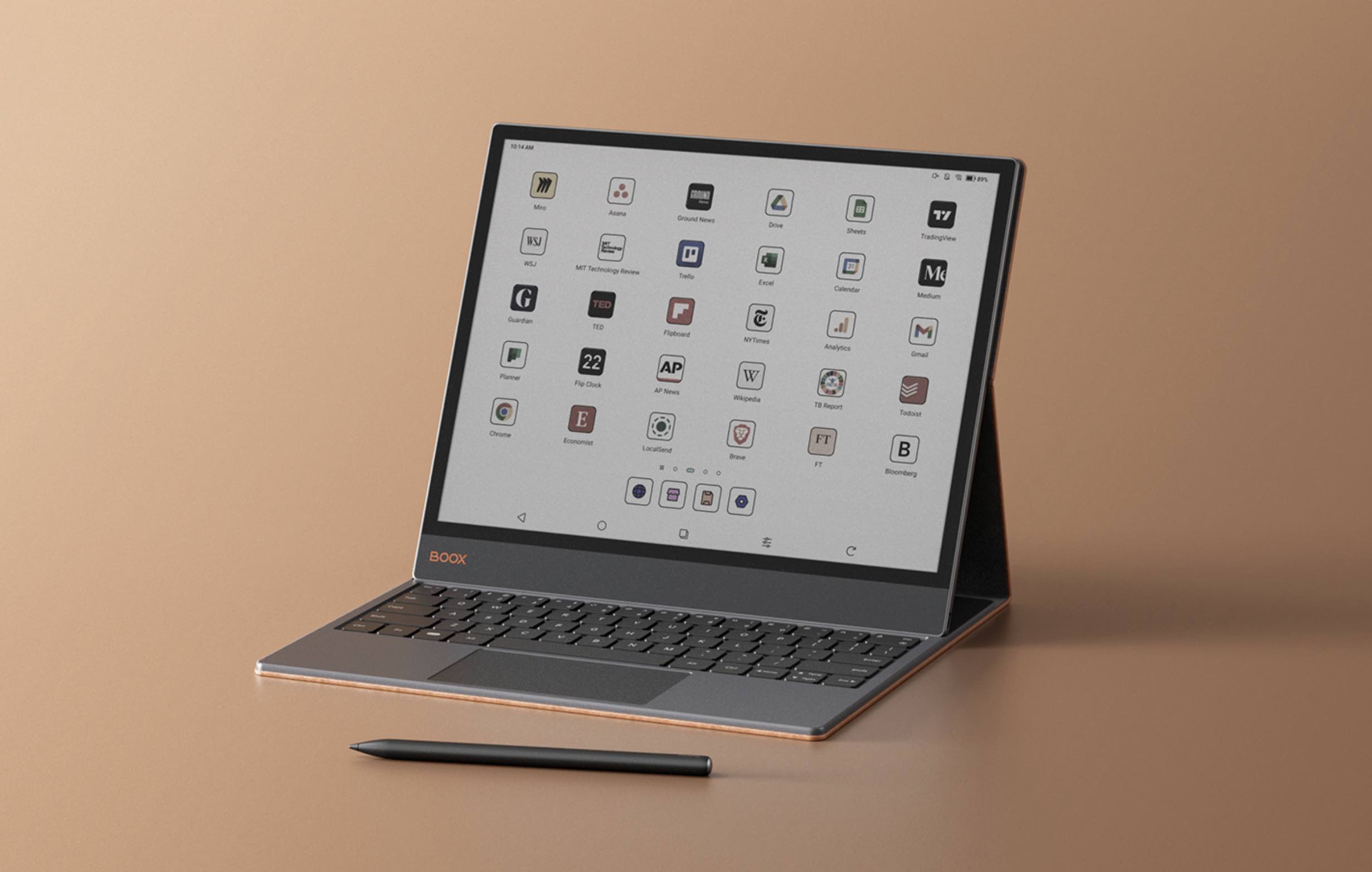 E-ink tablet van BOOX