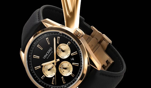 Bijzonder horloge! Vincero viert jubileum met gelimiteerd gouden horloge: Golden Panda komt eraan