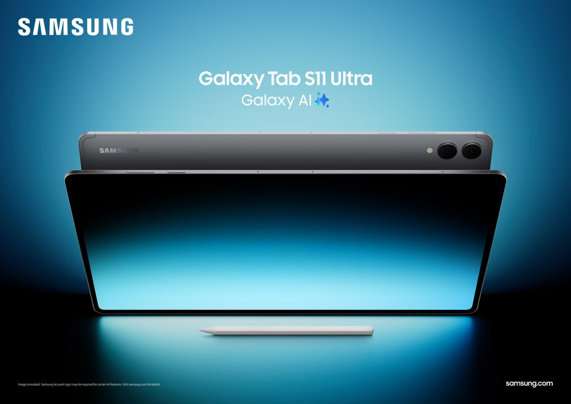 Samsung kondigt Galaxy Tab S11-serie aan: dunnere tablets met dikkere AI-lagen