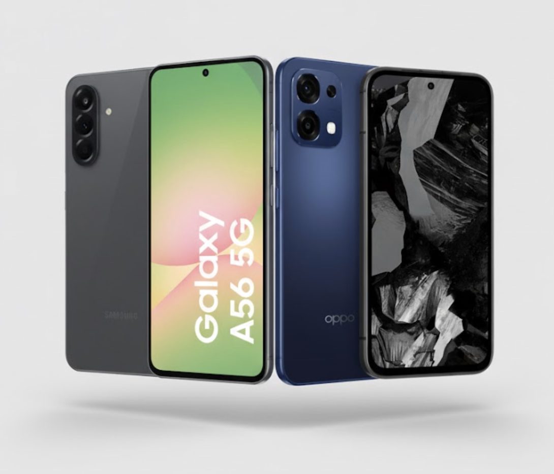 Drie AI budget smartphones