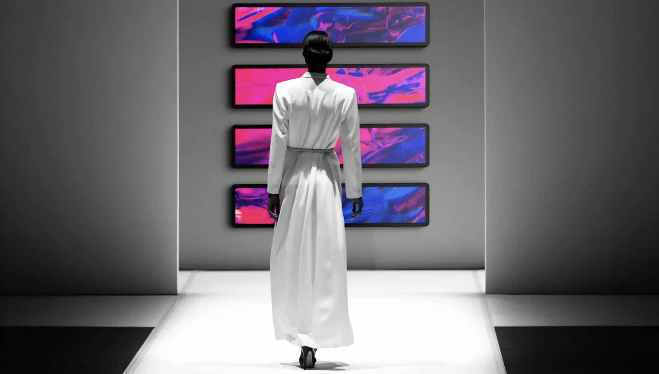 Faytech schermen op een event