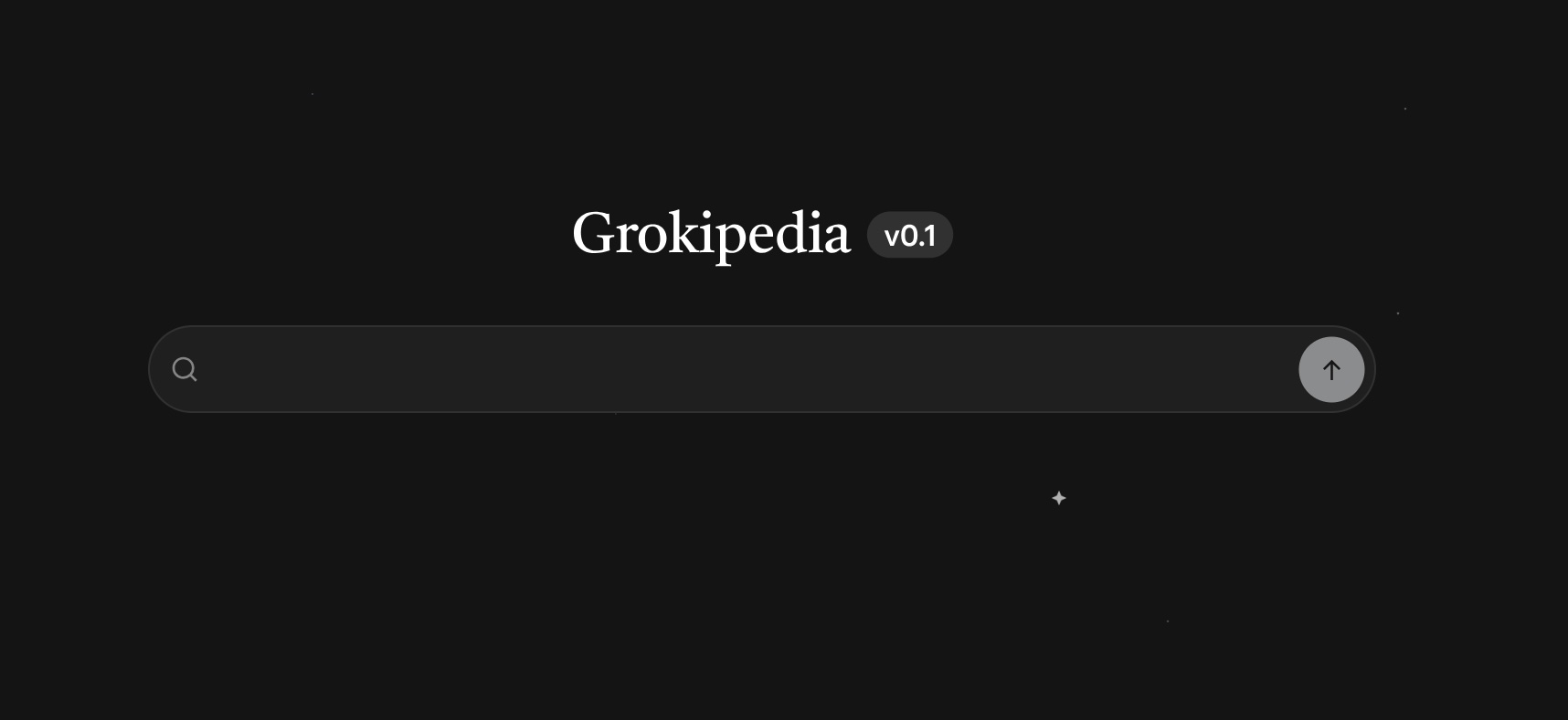 De website van Grokipedia