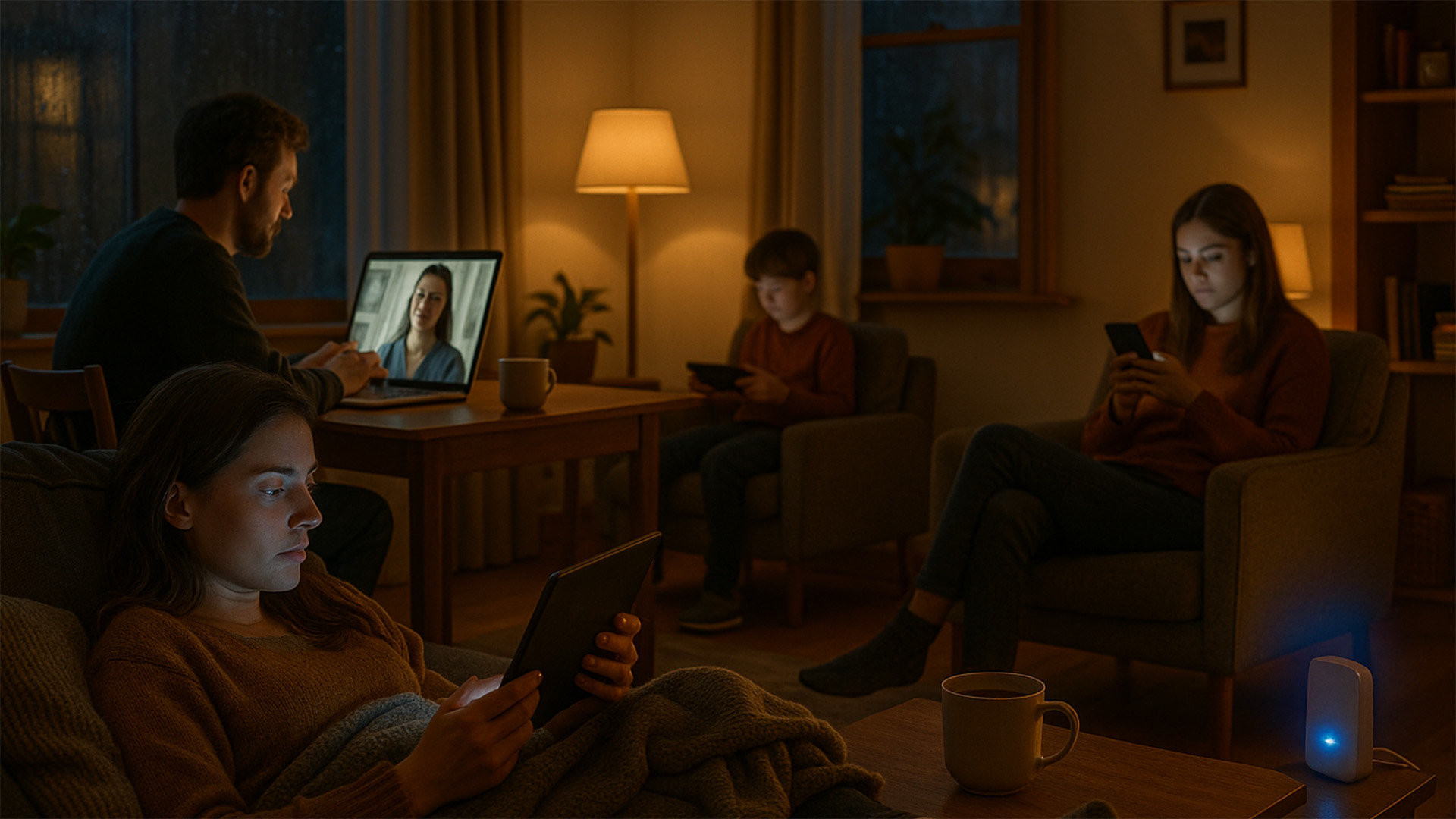 Wifi zucht onder herfstdruk: datagebruik stijgt met 20 procent