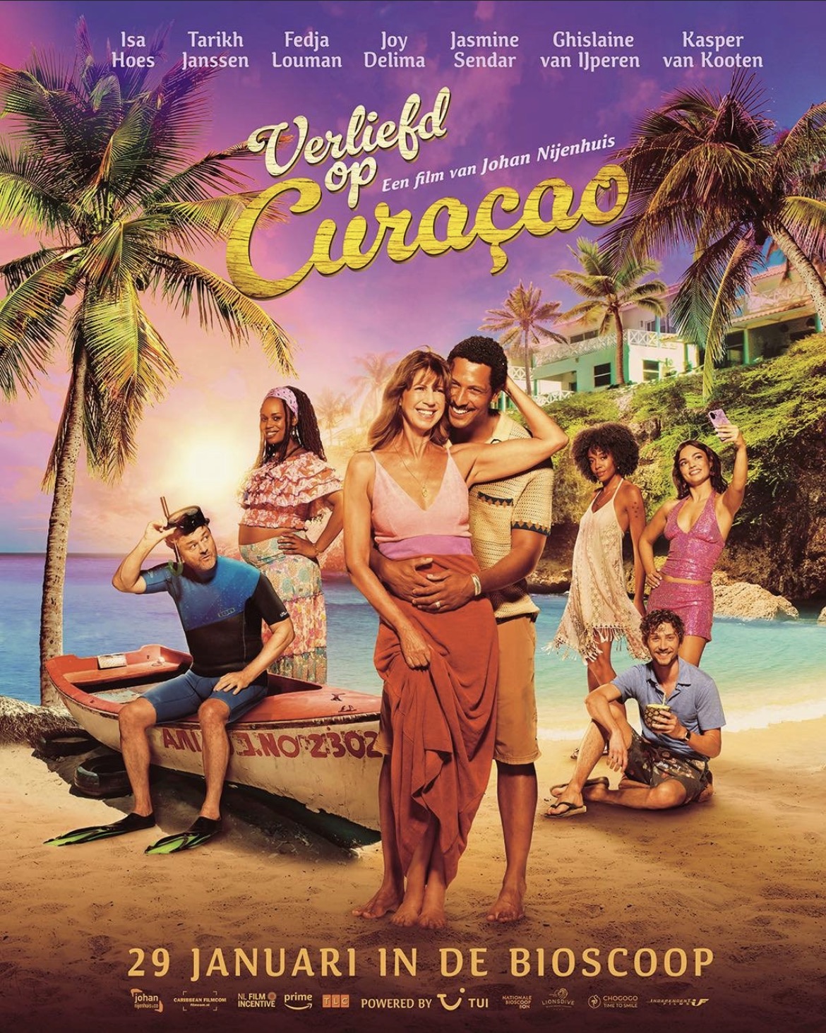 Filmposter Verliefd op Curacao