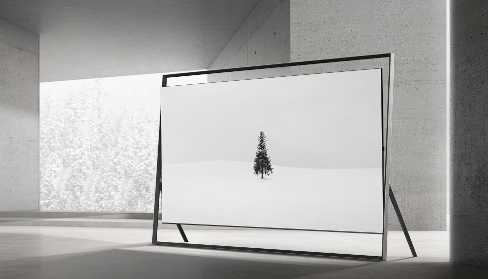 De nieuwe 130 inch Micro RGB tv van Samsung met een bijzonder frame