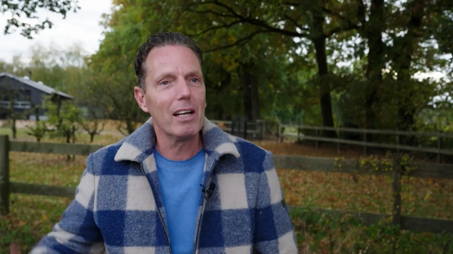 Een vrolijke Rob Geus