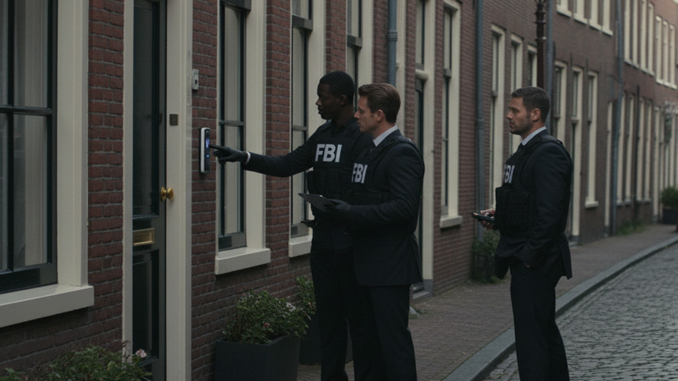 FBI aan een Nederlandse deur