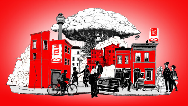 De Balie Visual voor het verkiezingsdebat