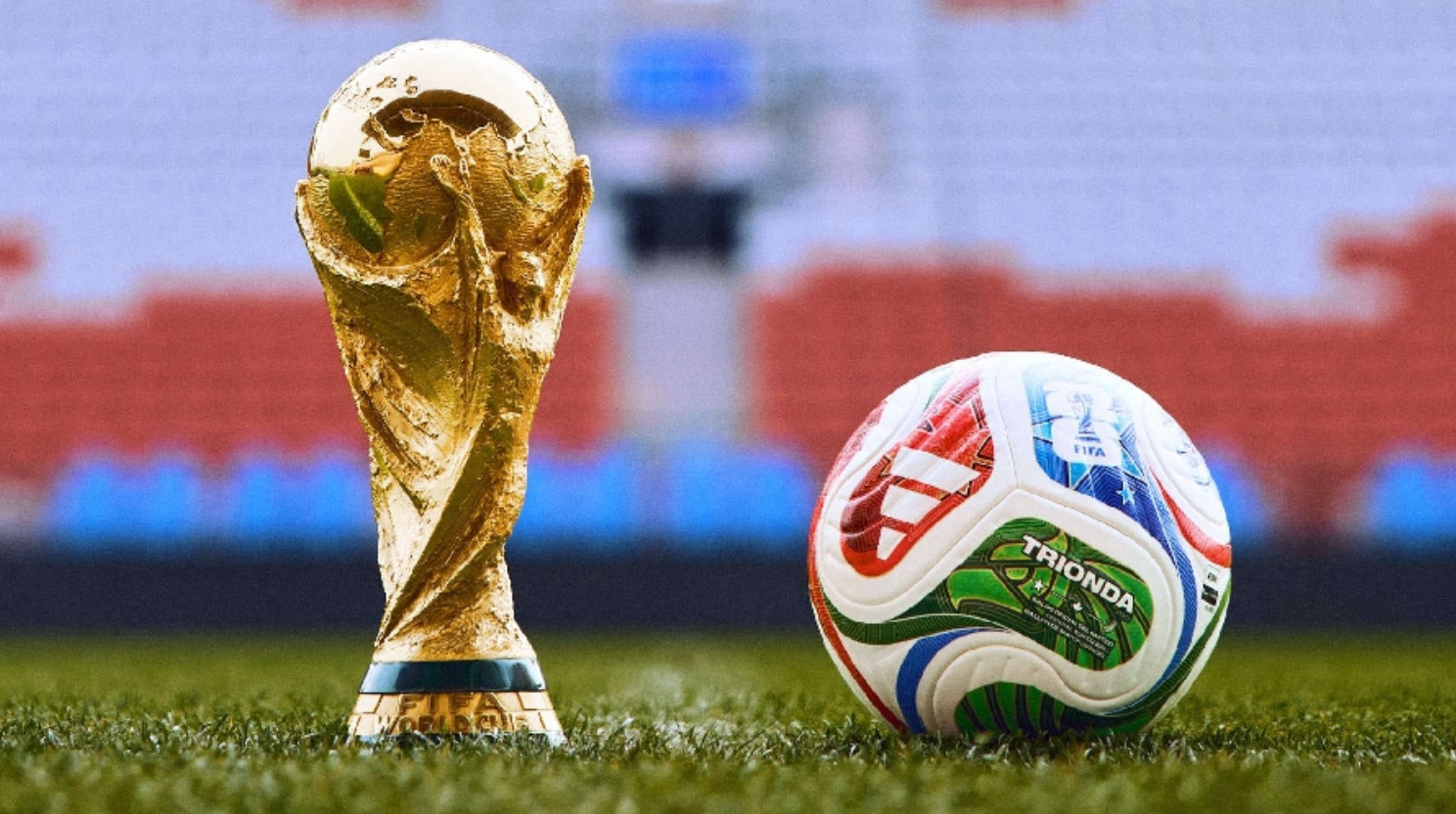 De bal tijdens het WK