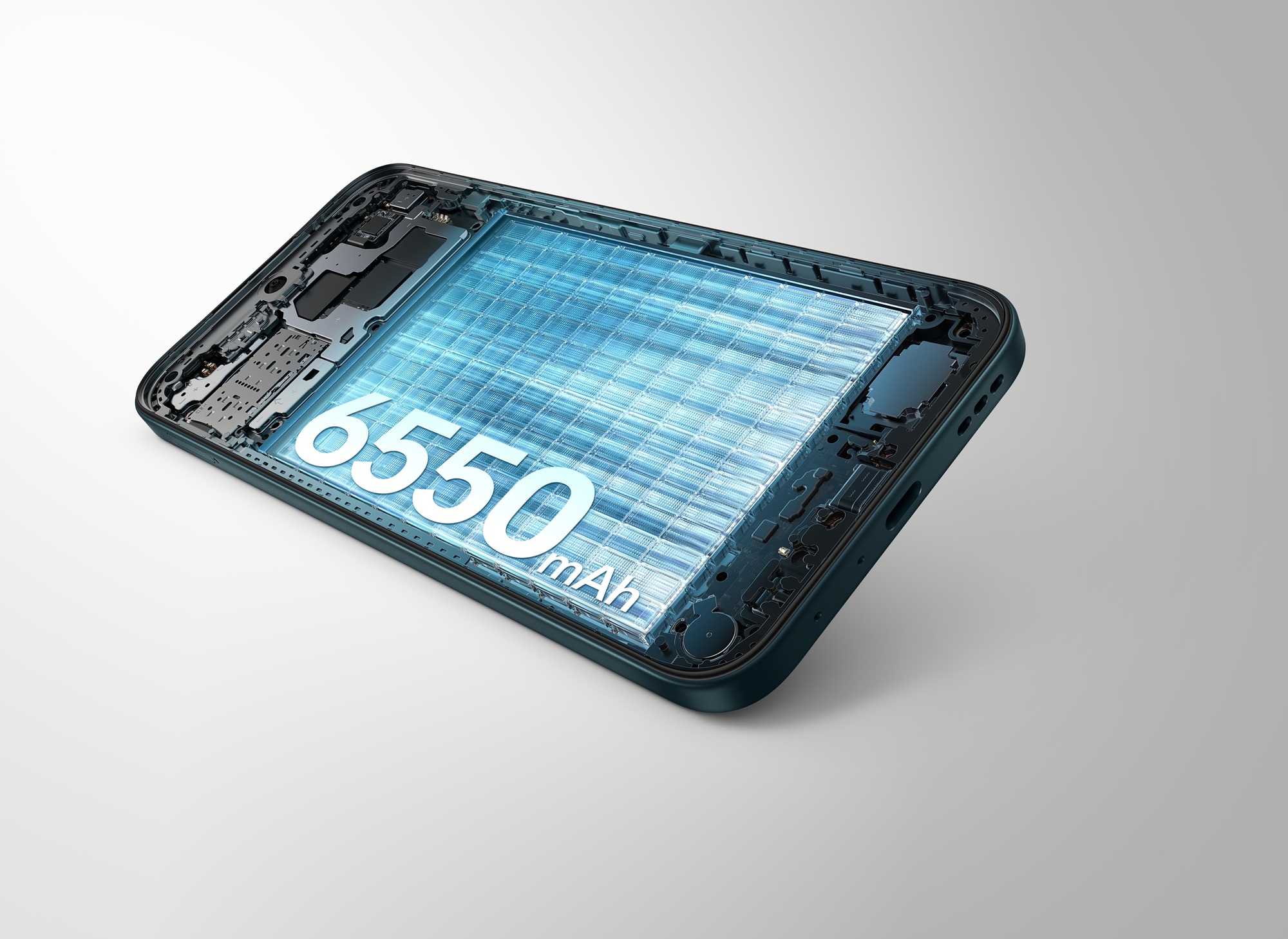 Oppo met dikke accu in beeld via een visual.