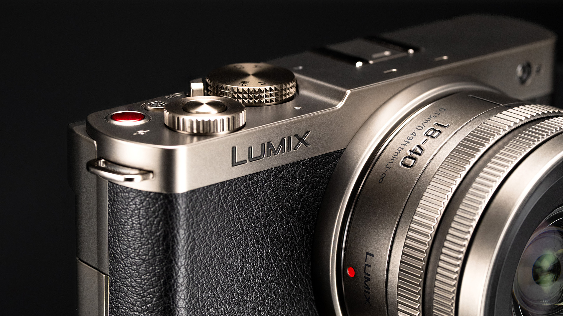 Close up van Panasonic S9.