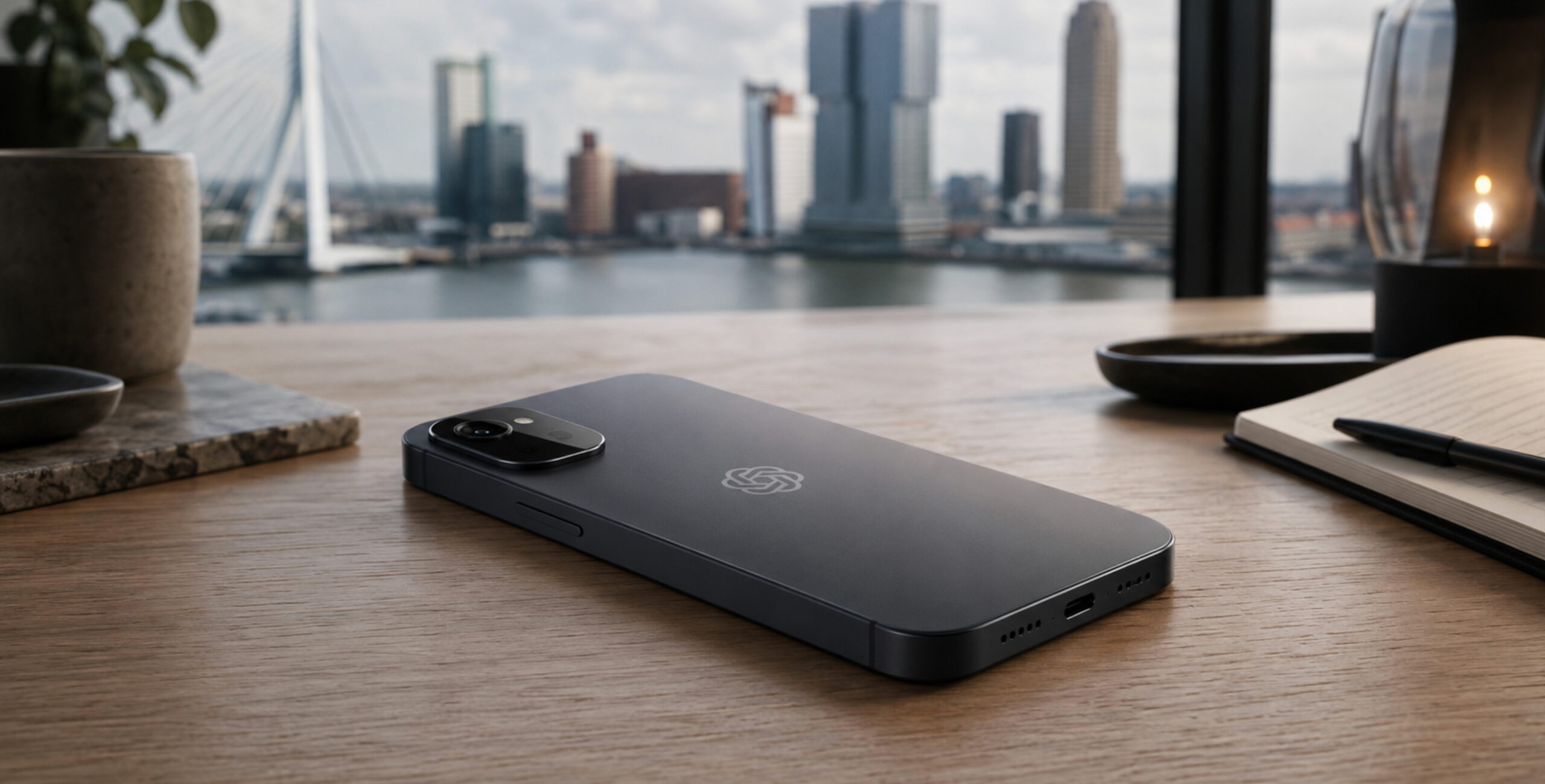 Open AI ChatGPT smartphone concept